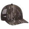 Otto 171-1293 Mossy Oak Camouflage, 6 Panel Low Pro Mesh Back Baseball Cap, Camo Trucker Hat