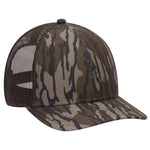 Otto Mossy Oak Camouflage, 6 Panel Low Pro Mesh Back Baseball Cap, Camo Trucker Hat - 171-1293 - Picture 5 of 15