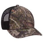 Otto Mossy Oak Camouflage, 6 Panel Low Pro Mesh Back Baseball Cap, Camo Trucker Hat - 171-1293 - Picture 14 of 15