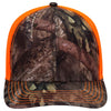 Otto 171-1293 Mossy Oak Camouflage, 6 Panel Low Pro Mesh Back Baseball Cap, Camo Trucker Hat