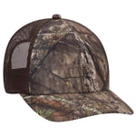 Otto Mossy Oak Camouflage, 6 Panel Low Pro Mesh Back Baseball Cap, Camo Trucker Hat - 171-1293 - Picture 9 of 15
