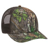 Otto 171-1293 Mossy Oak Camouflage, 6 Panel Low Pro Mesh Back Baseball Cap, Camo Trucker Hat