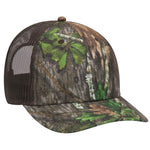 Otto Mossy Oak Camouflage, 6 Panel Low Pro Mesh Back Baseball Cap, Camo Trucker Hat - 171-1293 - Picture 7 of 15