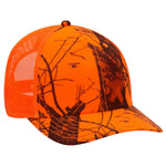 Otto Mossy Oak Camouflage, 6 Panel Low Pro Mesh Back Baseball Cap, Camo Trucker Hat - 171-1293 - Picture 6 of 15