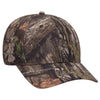 Otto Mossy Oak Camouflage, 6 Panel Low Pro Baseball Cap, Camo Hat - 171-1295