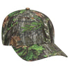 Otto Mossy Oak Camouflage, 6 Panel Low Pro Baseball Cap, Camo Hat - 171-1295