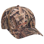Otto Mossy Oak Camouflage, 6 Panel Low Pro Baseball Cap, Camo Hat - 171-1295 - Picture 9 of 9