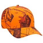 Otto Mossy Oak Camouflage, 6 Panel Low Pro Baseball Cap, Camo Hat - 171-1295