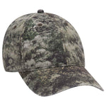 Otto Mossy Oak Camouflage Garment Washed 6 Panel Low Pro Baseball Cap, Camo Dad Hat - 171-1296