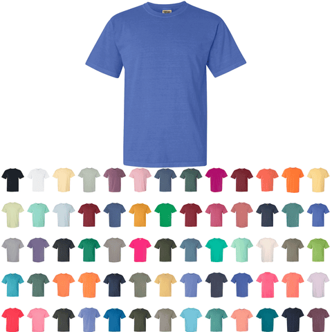 Comfort Colors 1717 - Garment-Dyed Heavyweight T-Shirt, Premium Blank Shirt - 1717