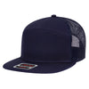 Otto 7-Panel Trucker Hat, Snapback Flat Bill - 172-1298