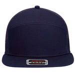 Otto 7-Panel Trucker Hat, Snapback Flat Bill - 172-1298