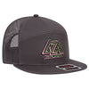 Otto 7-Panel Trucker Hat, Snapback Flat Bill - 172-1298