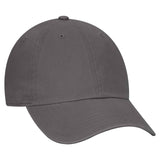 Otto 6 Panel Low Pro Dad Hat, Garment Washed Combed Cotton Twill Cap - 18-1219