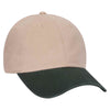 Otto 6 Panel Low Pro Dad Hat, Garment Washed Combed Cotton Twill Cap - 18-1219
