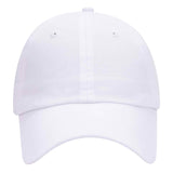 Otto 6 Panel Low Profile Dad Hat, Garment Washed Cotton Twill - 18-1225