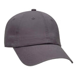 Otto 6 Panel Low Profile Dad Hat, Garment Washed Cotton Twill - 18-1225