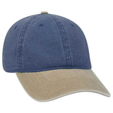 OTTO CAP 6 Panel Low Profile Dad Hat, Garment Washed Pigment Dyed Cotton Twill - 18-202