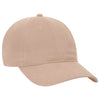 Otto 6 Panel Low Profile Baseball Cap, Brushed Bull Denim Hat - 18-253