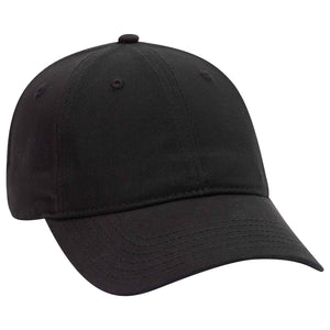 Otto 6 Panel Low Profile Baseball Cap, Ultra-Fine Brushed Superior Cotton Twill - 18-864 - 