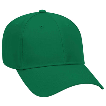 OTTO CAP 6 Panel Low Profile Baseball Cap, Cotton Blend Twill - 19-061