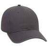 Otto Reflective 6 Panel Low Pro Baseball Cap, Cotton Twill Hat w/ Reflective Piping Design - 19-1261