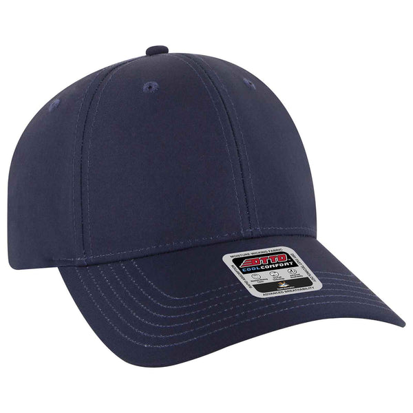 Otto 6 Panel Low Pro Baseball Cap, Stretchable Performance Polyester Hat - 19-1319