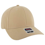 Otto 6 Panel Low Pro Baseball Cap, Stretchable Performance Polyester Hat - 19-1319