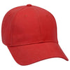 Otto 6 Panel Low Profile Baseball Cap, Brushed Bull Denim Hat - 19-251
