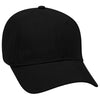 Otto 6 Panel Low Profile Baseball Cap, Brushed Bull Denim Hat - 19-251