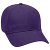 Otto 6 Panel Low Profile Baseball Cap, Brushed Bull Denim Hat - 19-251