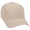 Otto 6 Panel Low Profile Baseball Cap, Brushed Bull Denim Hat - 19-251