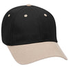 Otto 6 Panel Low Profile Baseball Cap, Brushed Bull Denim Hat - 19-251