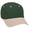 Otto 6 Panel Low Profile Baseball Cap, Brushed Bull Denim Hat - 19-251