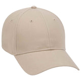 Otto 6 Panel Low Profile Baseball Cap, Brushed Cotton Hat - Adult & Youth Sizes - 19-503