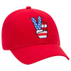 Otto 6 Panel Low Profile Baseball Cap, Brushed Cotton Hat - Adult & Youth Sizes - 19-503