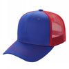 Unbranded 6-Panel Curve Trucker Hat, Blank Mesh Back Cap