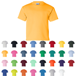 Gildan 2000B Youth, Kids Ultra Cotton® T-Shirt - G200B - 