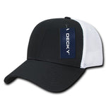 Decky 204 - Low Crown Mesh Baseball Cap, Trucker Hat - Picture 6 of 17