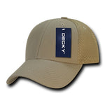 Decky 204 - Low Crown Mesh Baseball Cap, Trucker Hat - Picture 11 of 17