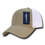 Decky 204 - Low Crown Mesh Baseball Cap, Trucker Hat - Picture 12 of 17