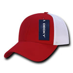 Decky 204 - Low Crown Mesh Baseball Cap, Trucker Hat - Picture 16 of 17