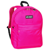 Everest Backpack Book Bag - Back to School Classic Style & Size Hot Pink