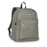 Everest Backpack Book Bag - Back to School Classic Style & Size Olive