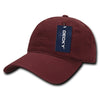 Lot of 12 Decky Cotton Dad Hats Relaxed Baseball Caps Bulk
