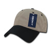 Lot of 12 Decky Cotton Dad Hats Relaxed Baseball Caps Bulk