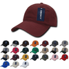 Lot of 12 Decky Cotton Dad Hats Relaxed Baseball Caps Bulk