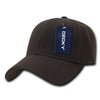 Decky 206 - 6 Panel Low Profile Structured Cap, Baseball Hat