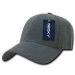 Decky 206 - 6 Panel Low Profile Structured Cap, Baseball Hat - CASE Pricing