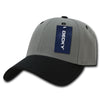 Decky 206 - 6 Panel Low Profile Structured Cap, Baseball Hat - CASE Pricing